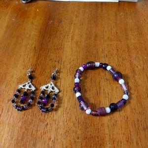 Earrings bracelet